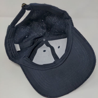 Time And Tru Slideback Hat Navy Blue OSFM Adjustable Speckled W/Tags