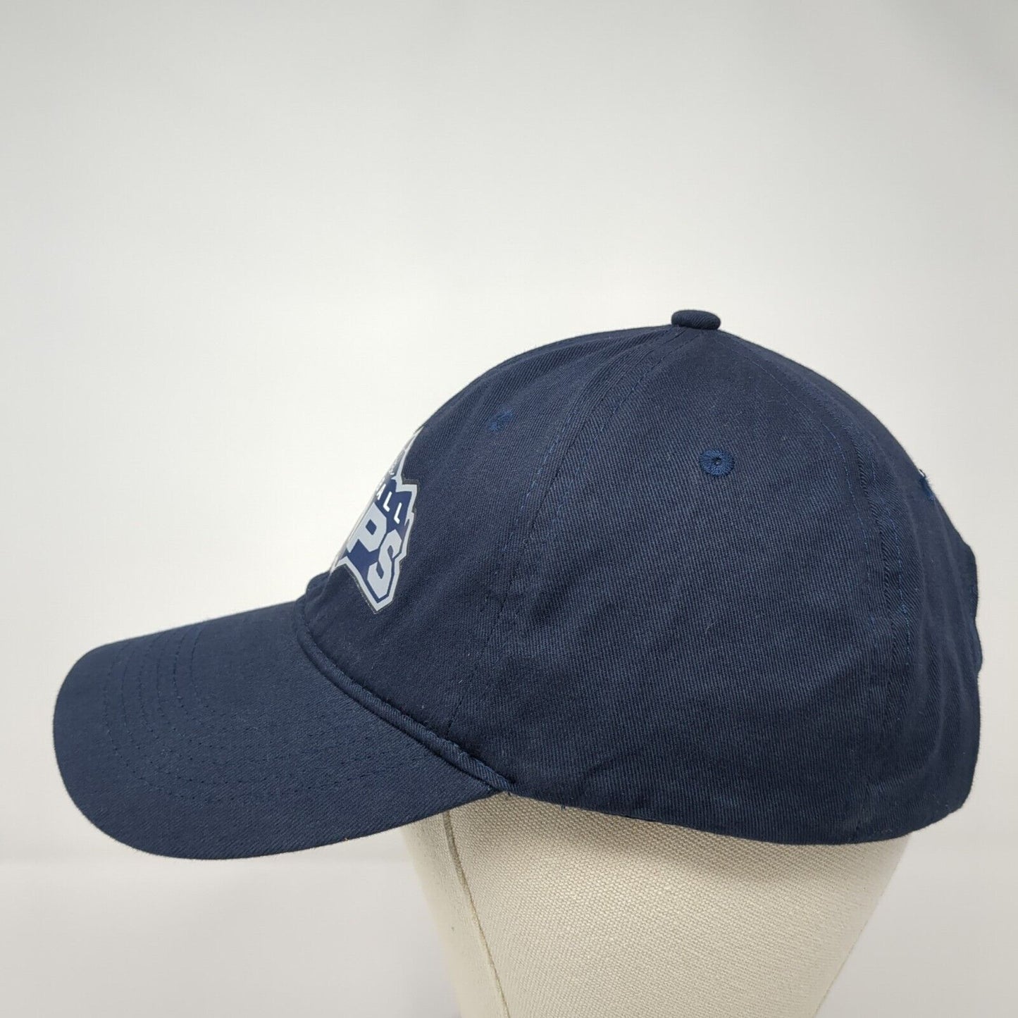 Football Camps Strapback Hat Blue One Size Adjustable 6 Panel Big X