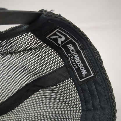 Richardson Trucker Hat Black One Size P.J. Whelihan's Pub Restaurant Mesh Back