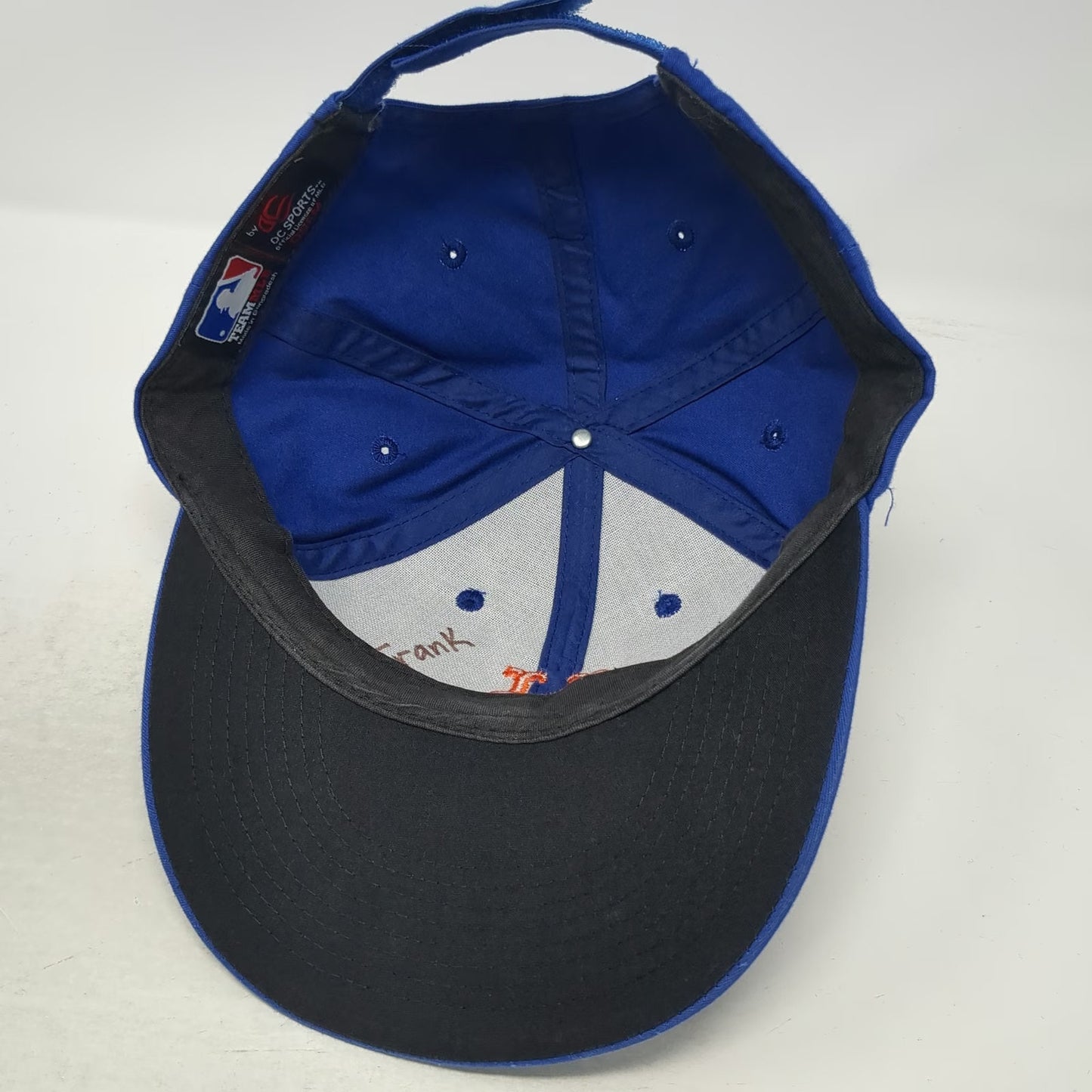 OC Sports New York Mets MLB Baseball Cap Blue One Size NY Logo Embroidered Hat