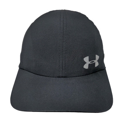 Under Armour Women's Strapback Hat Black OSFA Adjustable Breathable 6 Panel