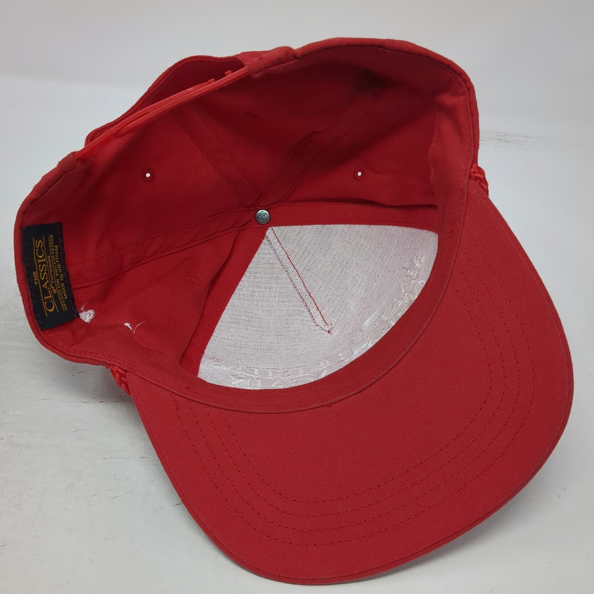 Yupoong 5 Panel Red One Size Make Sportsters Great Again Cleaver Snapback Hat