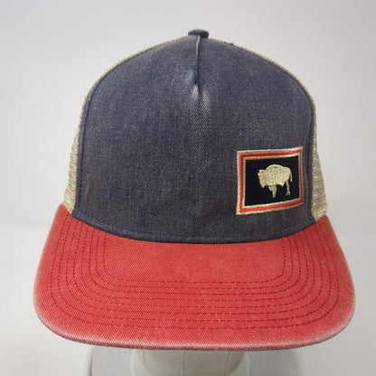 Wyoming Trucker Hat Multicolor One Size Adjustable Embroidered Mesh Back Legacy