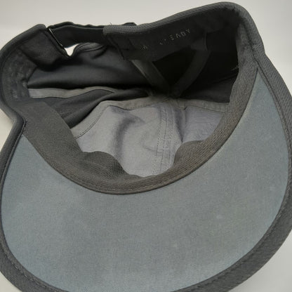 Adidas Baseball Cap Gray One Size Aeroready Strapback Performance Mesh Sport Hat