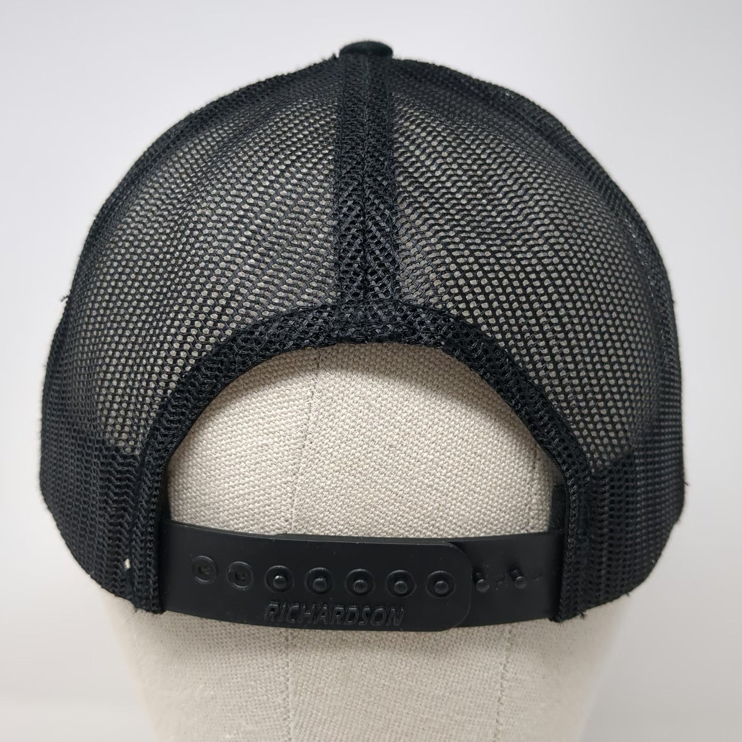 Richardson Trucker Hat Black One Size Pestco Holdings All Cat No Cattle Mesh