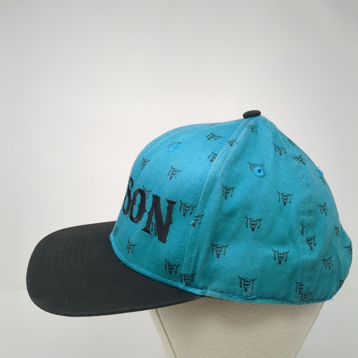 Ol' Son Snapback Hat Blue One Size Adjustable Embroidered Rodeo Time Dale Brisby