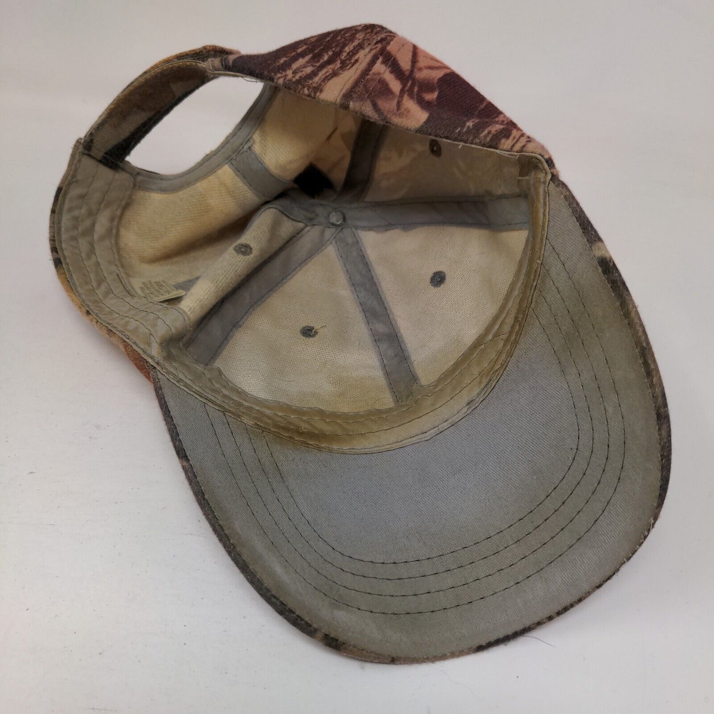 Duck Dynasty Camo Strapback Hat Multicolor OSFA Embroidered Logo