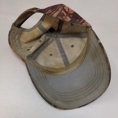 Duck Dynasty Camo Strapback Hat Multicolor OSFA Embroidered Logo