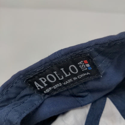 Concord Lumber Corporation Strapback Hat Blue OSFA Embroidered Apollo