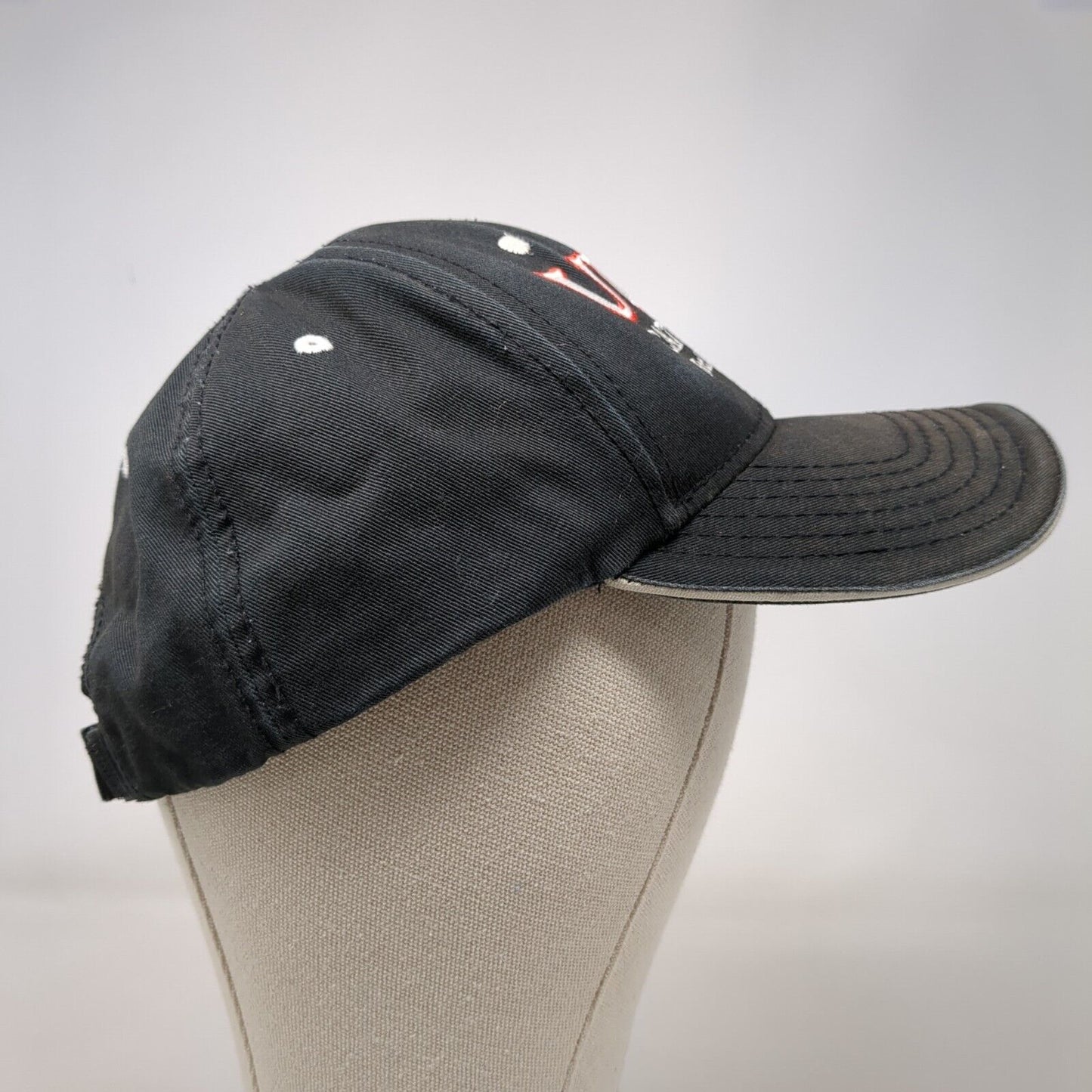 UDY Cattle Co Strapback Hat Black OSFA Adjustable Embroidered Otto