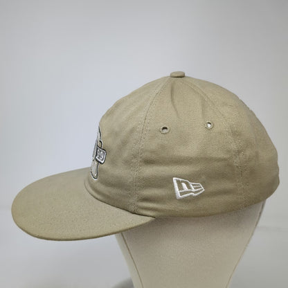 NY Yankees MLB New Era 1999 Champions Beige Baseball Cap Hat Slideback Vintage