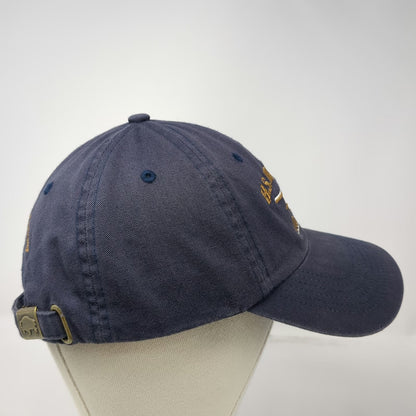 H.S. Trask & Co Baseball Cap Blue One Size Floatplane Bison Footwear Cotton Hat