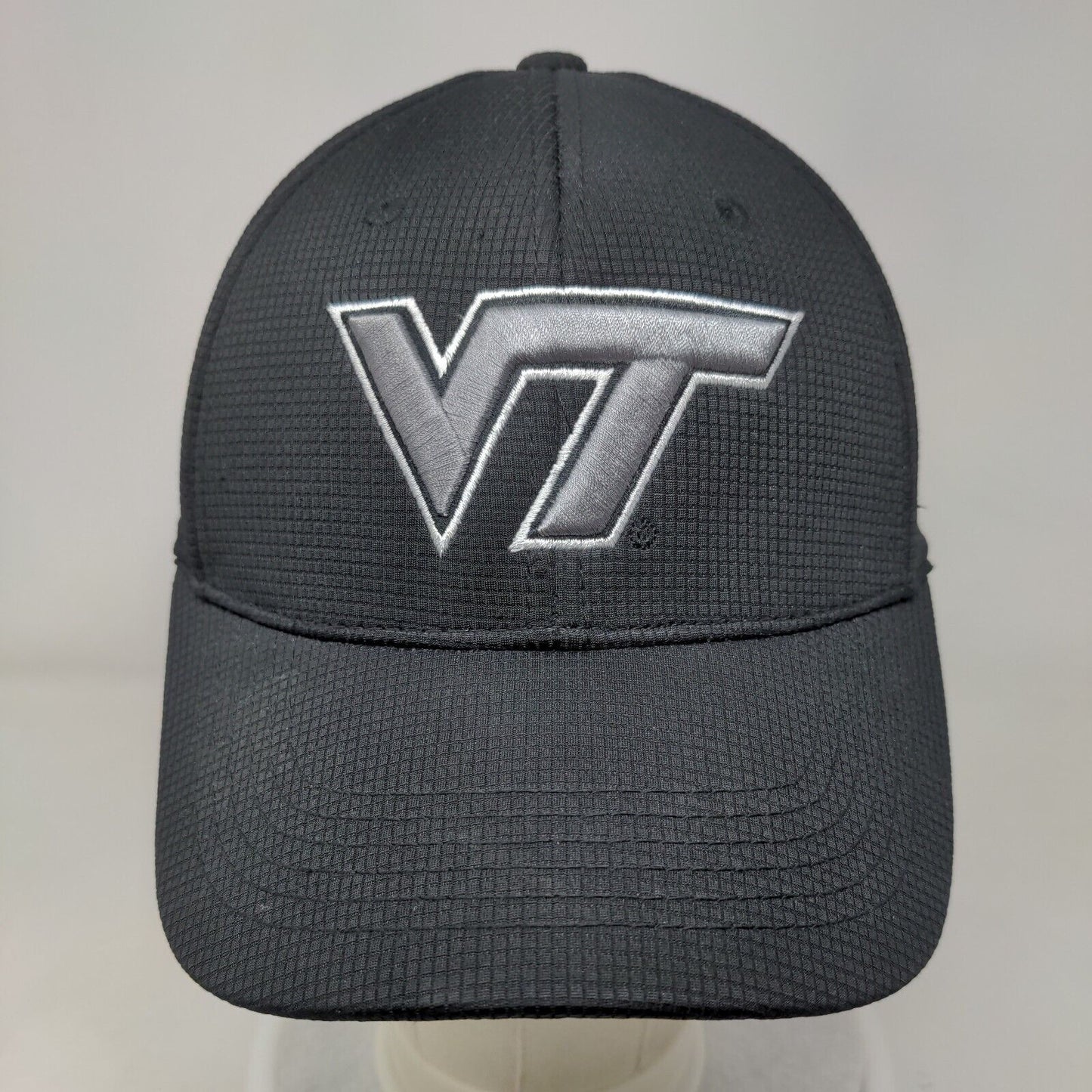 Virginia Tech Hokies Fitted Hat Black OSFA Embroidered Top Of The World