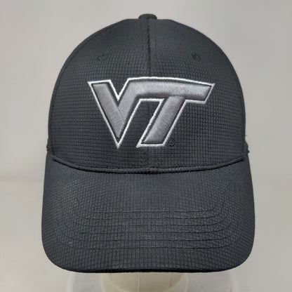 Virginia Tech Hokies Fitted Hat Black OSFA Embroidered Top Of The World