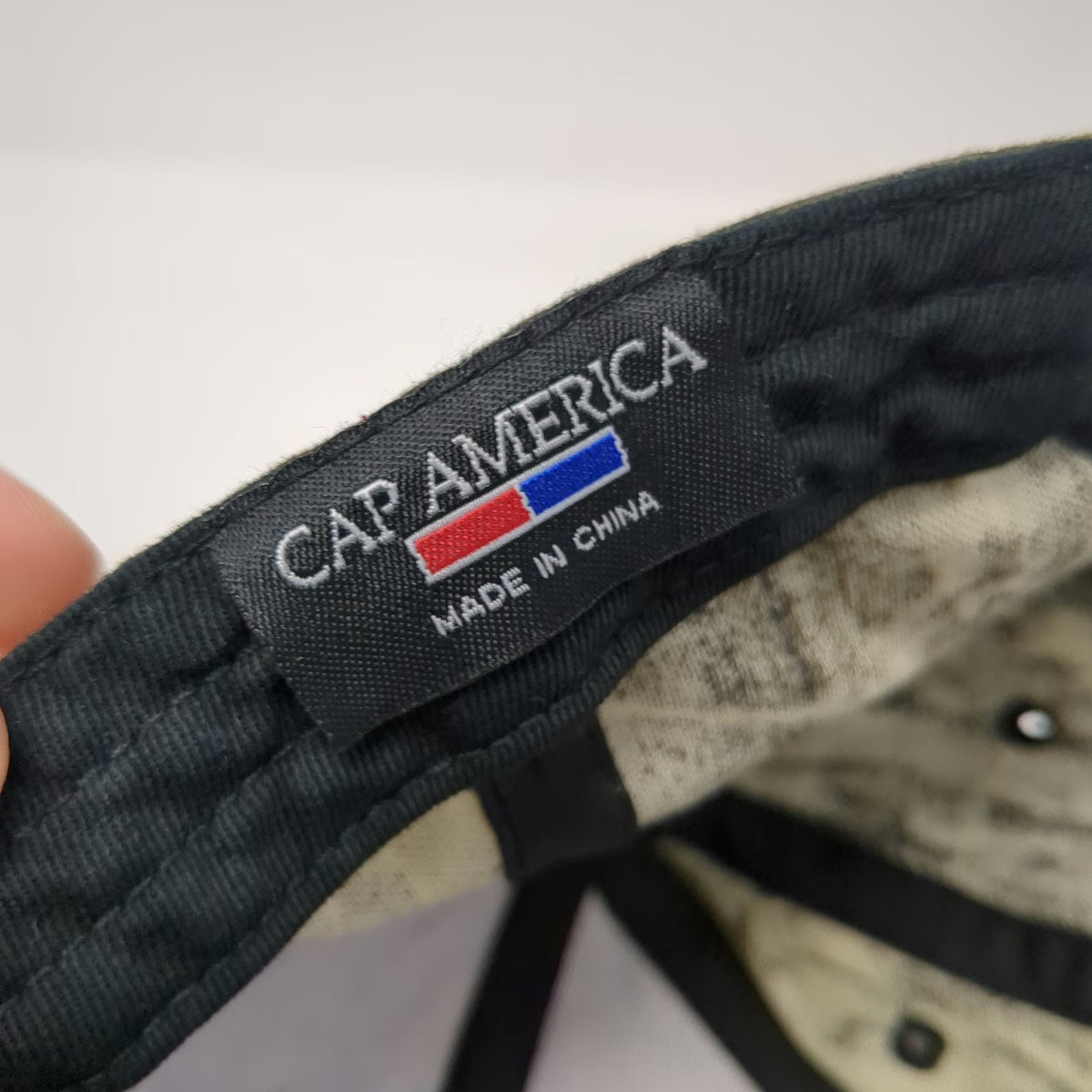 Cap America Baseball Cap Green Brown One Size Cub Cadet Camo Strapback Hat