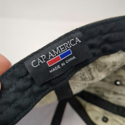 Cap America Baseball Cap Green Brown One Size Cub Cadet Camo Strapback Hat