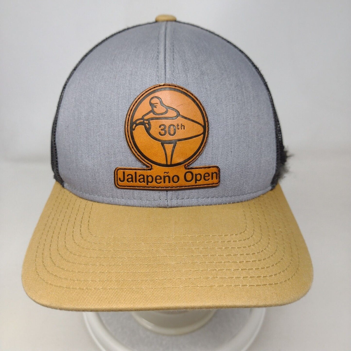 30th Jalapeño Open Snapback Trucker Hat Multicolor One Size Mesh Back