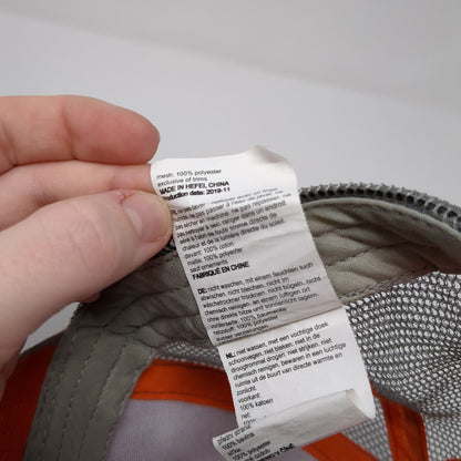 Explore Patch Snapback Mesh Back Trucker Hat Gray One Size Adjustable