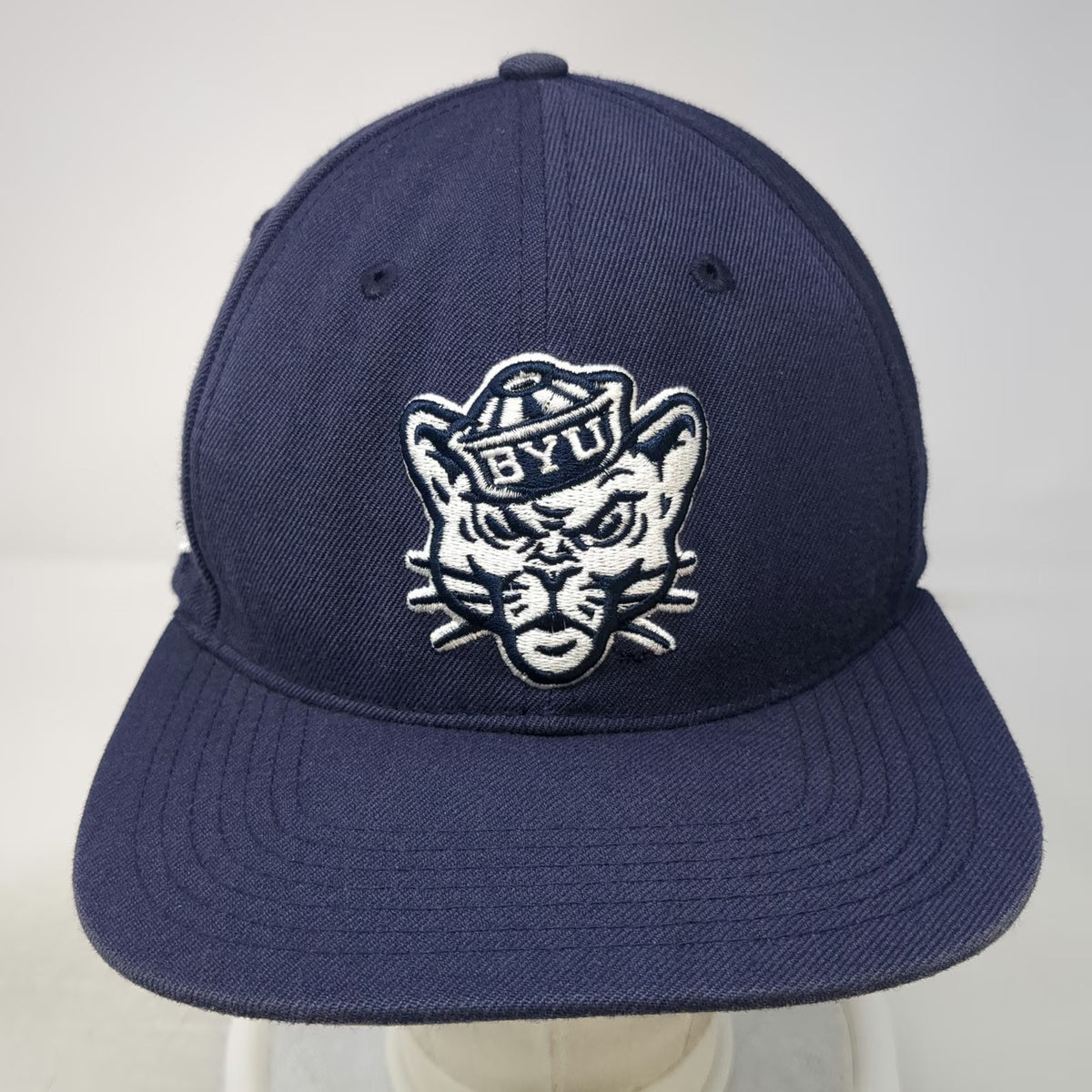BYU Cougars NCAA 47 Brand Snapback Blue One Size Flat Brim Embroidered Logo Hat