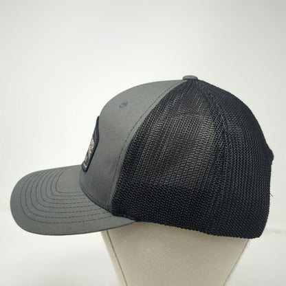 Richardson Trucker Hat Gray One Size Silver Creek ID WY Basalite Concrete Mesh