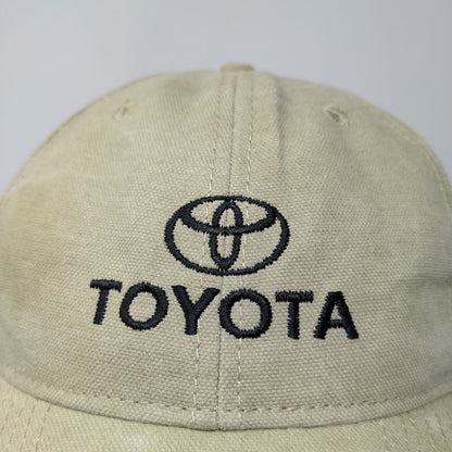 Toyota Men's Slideback Hat Tan Adjustable Indiana State Fair Embroidered Logo