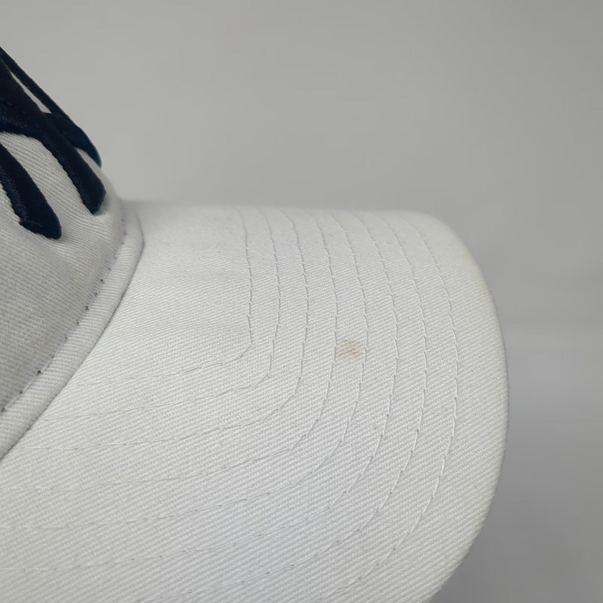 New York Yankees MLB New Era Baseball Cap White L 49FORTY Gray Under Brim Hat