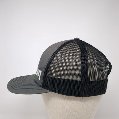 CWI Snapback Mesh Back Trucker Hat Gray One Size Adjustable Richardson
