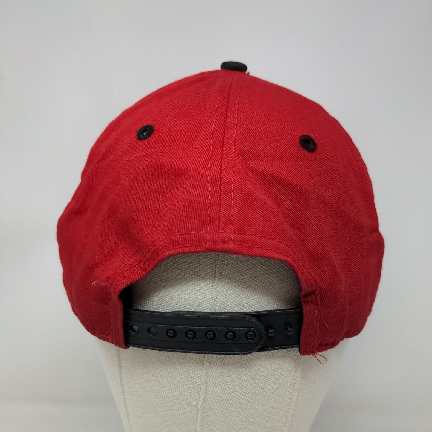 New Era Men's Snapback 9Fifty Hat Red Size M/L Embroidered Ohio State Buckeyes