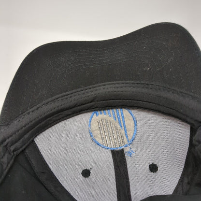 Life Surge Snapback Hat Black One Size Embroidered 6 Panel Adjustable