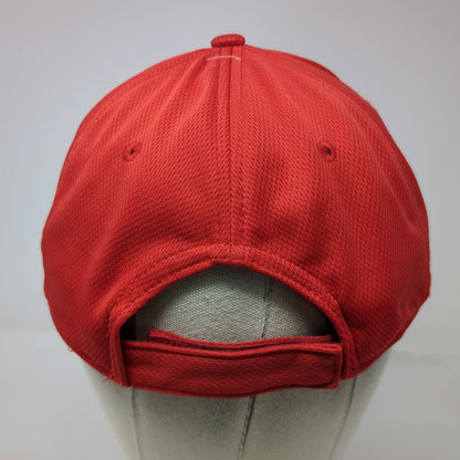Los Angeles Angels MLB OC Sports Baseball Cap Red One Size Strapback Mesh Hat