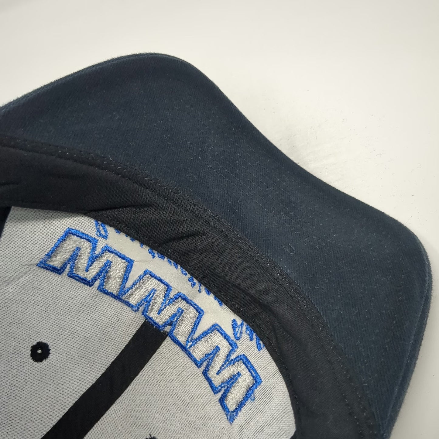 Yupoong Baseball Cap Blue One Size WWW Construction Inc Logo Strapback Work Hat