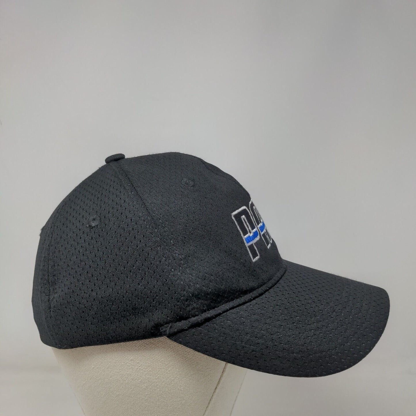 PAL Lavallee 33 Fitted Hat Black S/M Lightweight Embroidered Augusta Sportswear