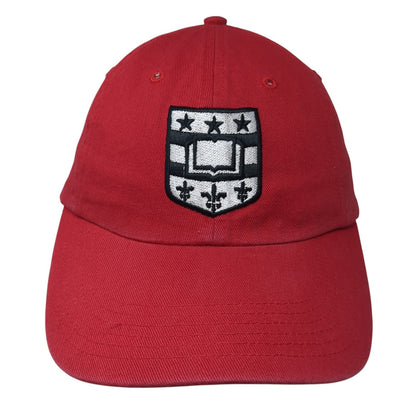 Richardson Slideback Hat Red One Size Solid Adjustable Student Affairs