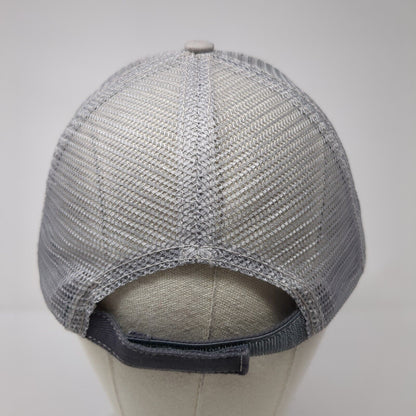 Apocalypse Trucker Hat Gray One Size Adjustable Embroidered Mesh Back Ha