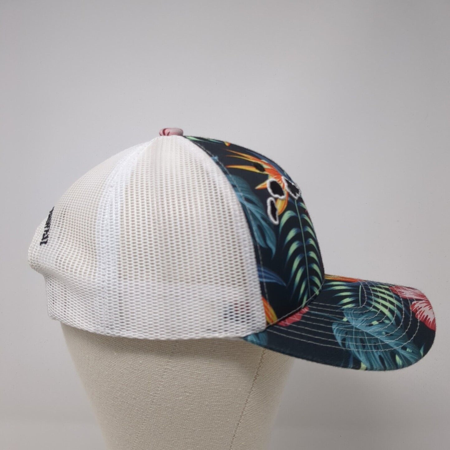 Good Living Hawaii Snapback Trucker Hat Multi OS Adjustable Mesh Back 6 Panel