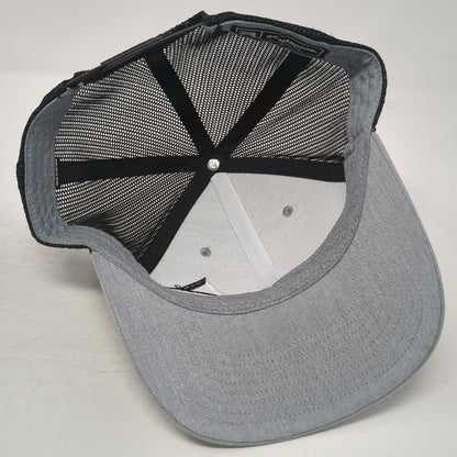 Richardson Trucker Hat Gray One Size Mesh Apex Design and Drafting Snapback
