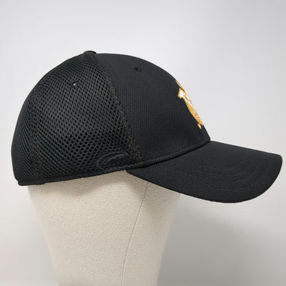 Pukka Baseball Cap Black XL PLCC Pine Lake Country Club Golf Hat Stretch Fit
