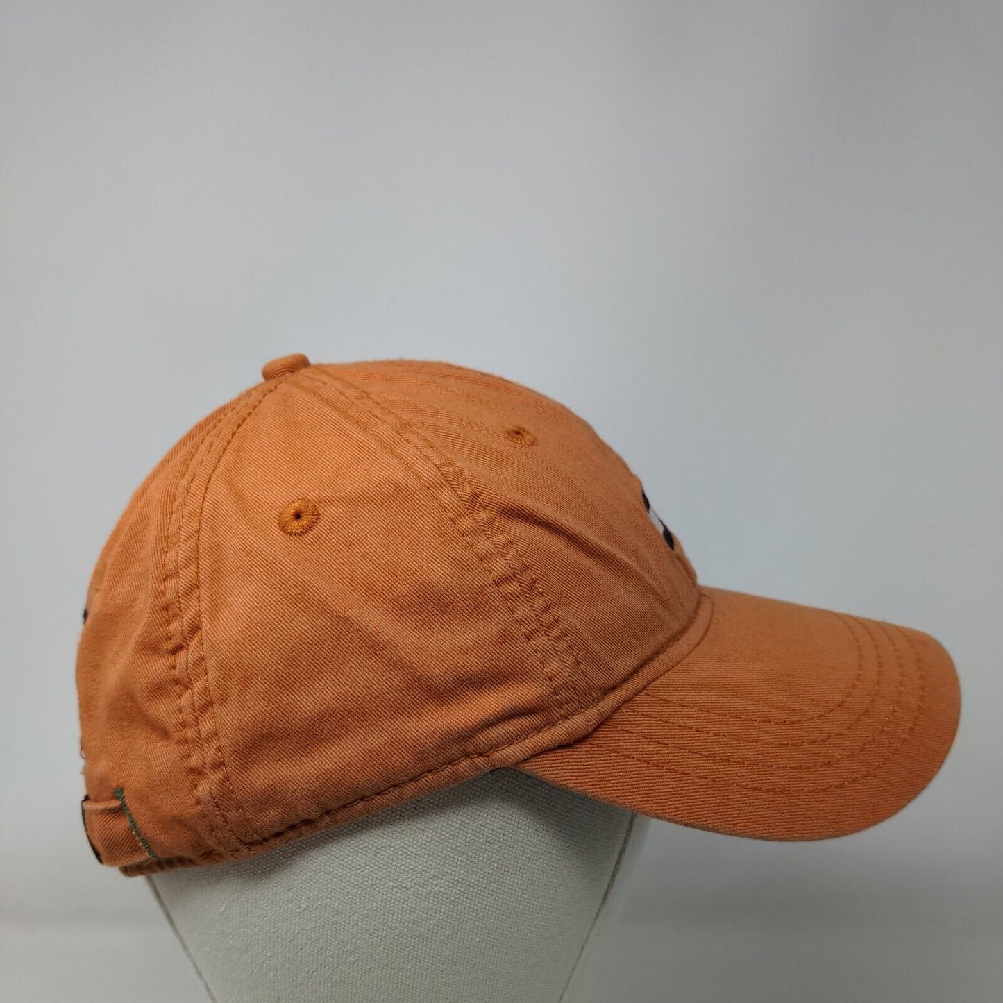 Tommy Hilfiger Slideback Hat Brownish-Orange One Size Embroidered 6 Panel