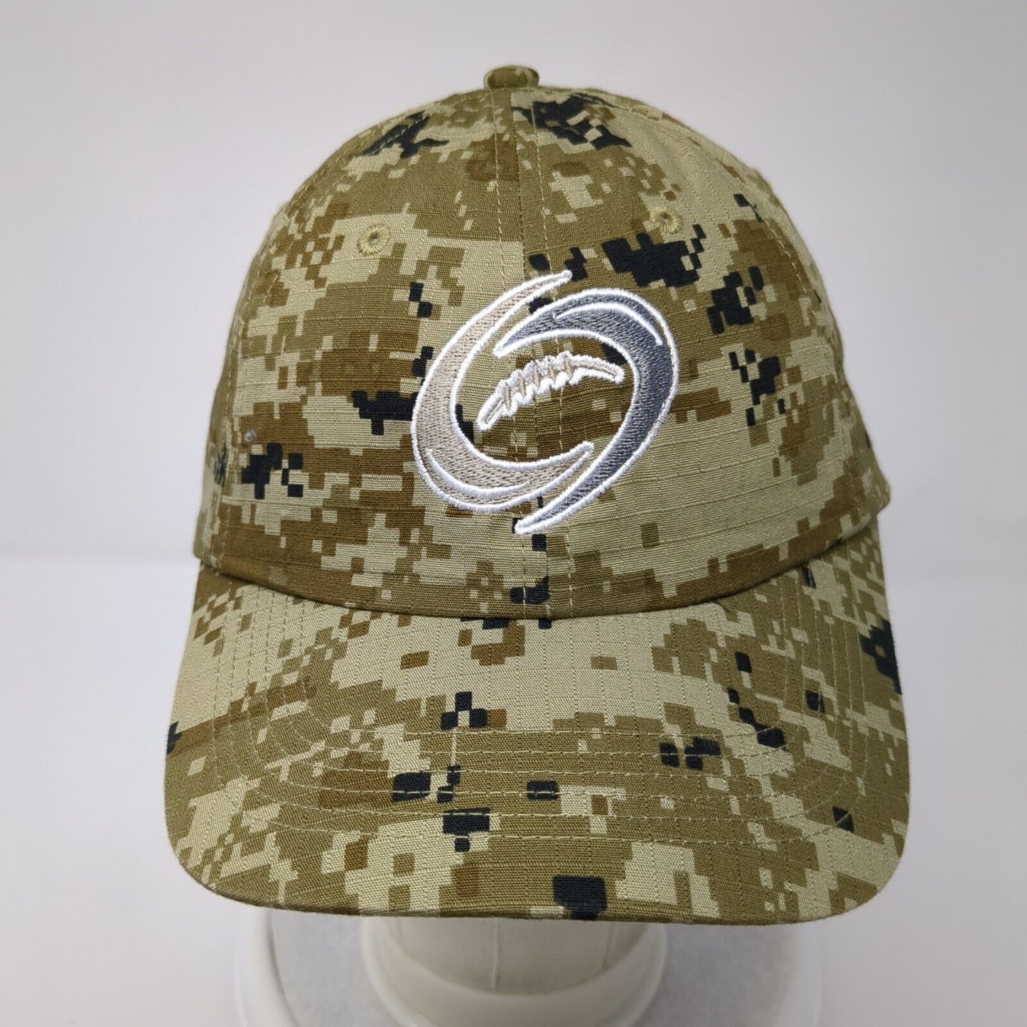 Port Authority Strapback Hat Digital Camo One Size Embroidered Logo