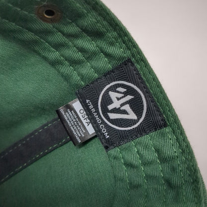 '47 Green One Size Baseball Cap Enterprise Bank EB Logo Adjustable Cotton Hat