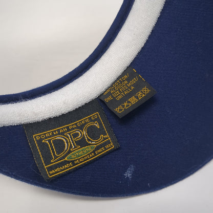Dorfman Pacific Co Dpc Clip On Visor Hat Blue One Size Solid Blank
