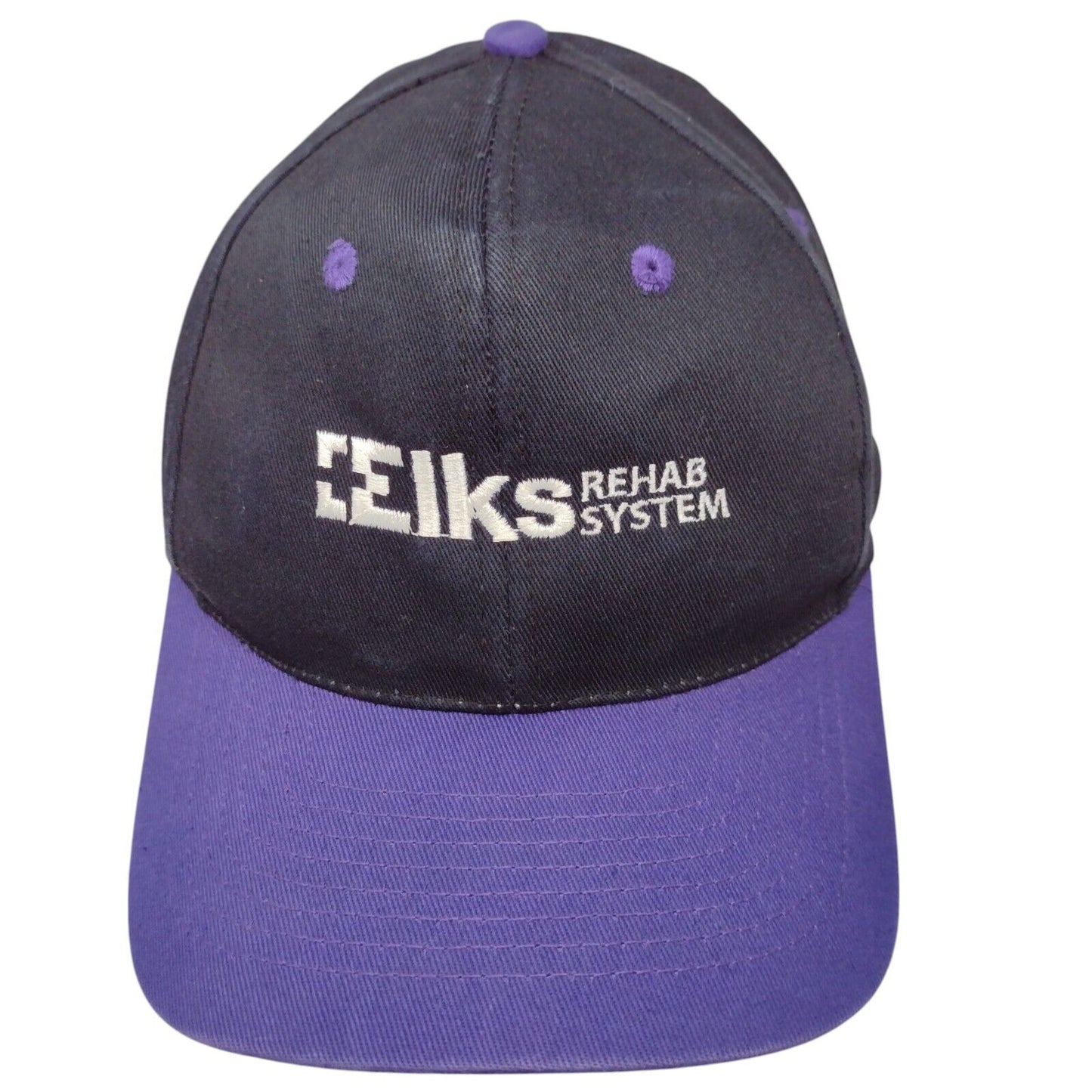 Elks Rehab System Snapback Hat Multi OSFA Embroidered Colorblock KC