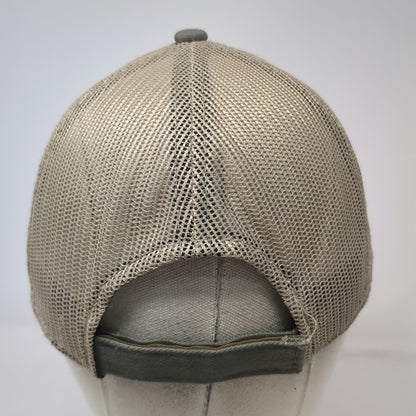 Ducks Unlimited Baseball Cap Green One Size Mesh Back Strapback Logo Hat Hunting