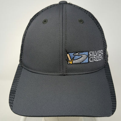 Sport-Tek Baseball Cap Gray One Size Honeycomb Mesh Back ADS Silver Creek Hat