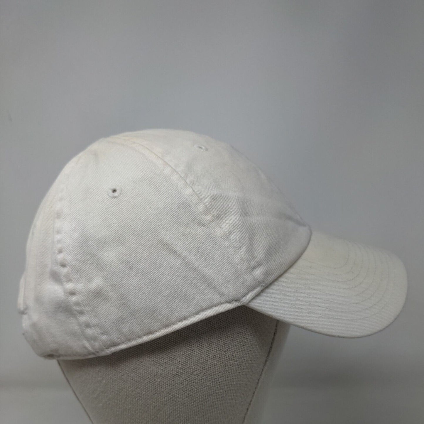 Nike Swoosh S1ze Heritage 86 Slideback Hat White OSFM Embroidered Logo