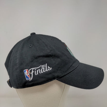 '47 Brand Men's Slideback Hat Black OSFA Embroidered Boston Celtics Logo