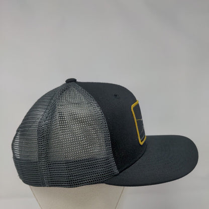 Anelare Washington Wine Snapback Trucker Hat Black One Size Adjustable