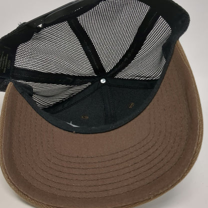 Outdoor Cap Trucker Hat Brown One Size Mesh Back Snapback Chevrolet Logo Hat