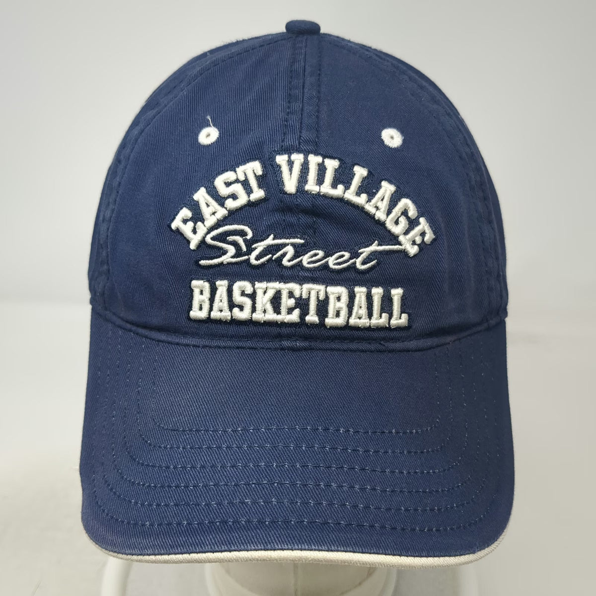 Cityeez Baseball Cap Blue One Size East Village Street Basketball Hat Slideback
