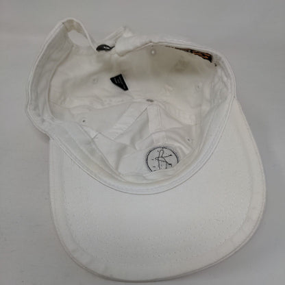 Bali Hai Las Vegas Slideback Hat White One Size Embroidered Adjustable